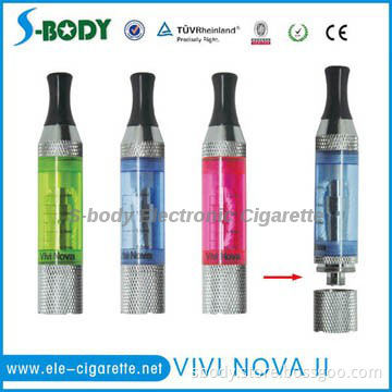 S-body vision vivi nova tank clearomizer e cig vaporizer wholesale